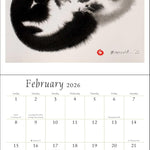 Artful Cat 2026 Wall Calendar 9781524898304_2