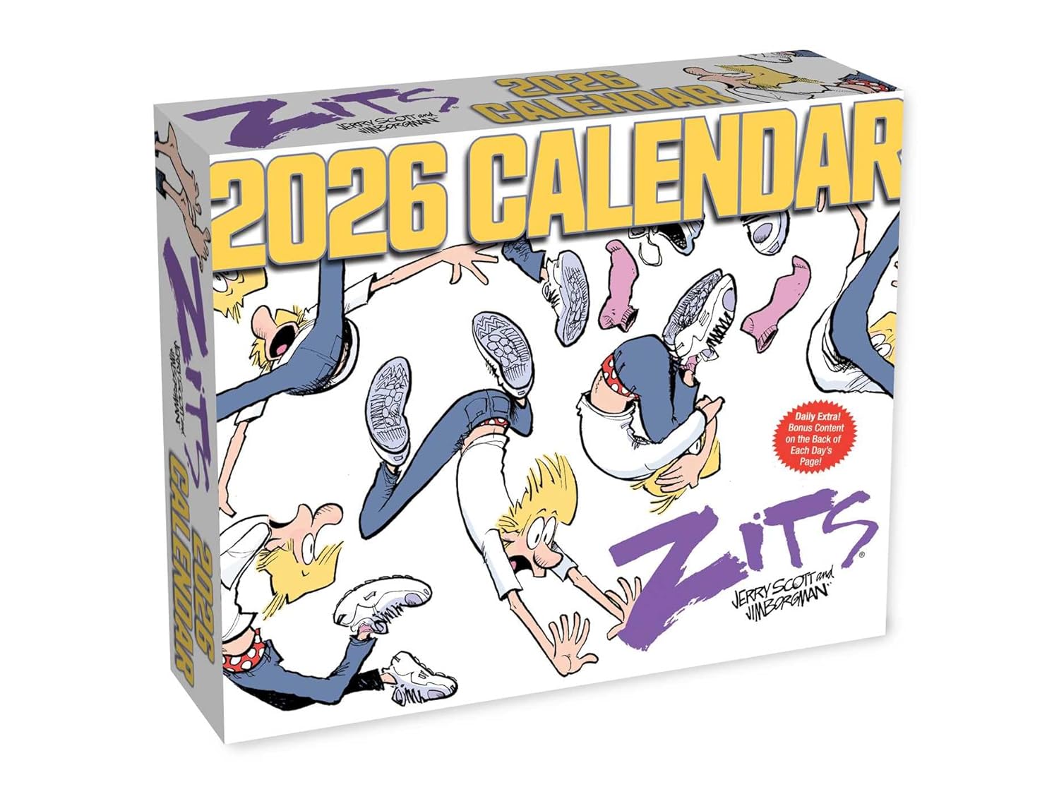 Zits 2026 Day-To-Day Calendar 9781524898489