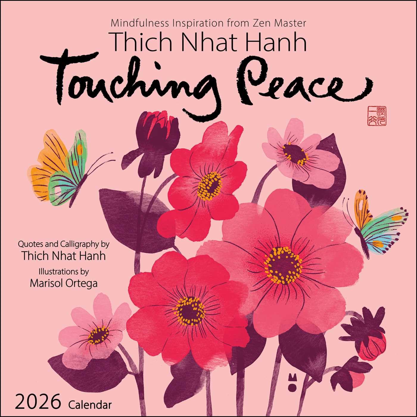 Thich Nhat Hanh 2026 Wall Calendar 9781524898632