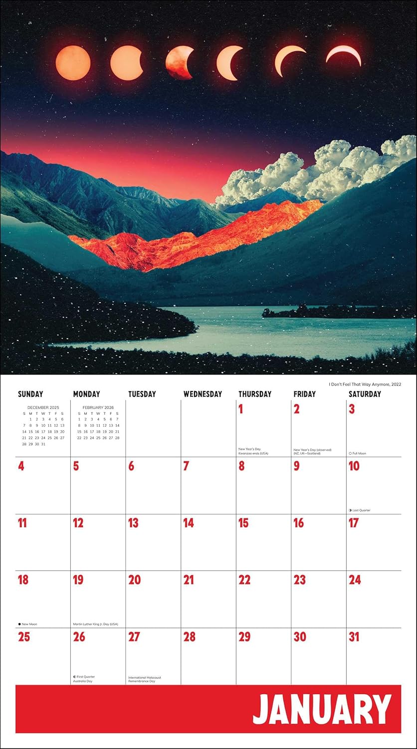 Imaginary Realms 2026 Deluxe Wall Calendar 9781524898670_2
