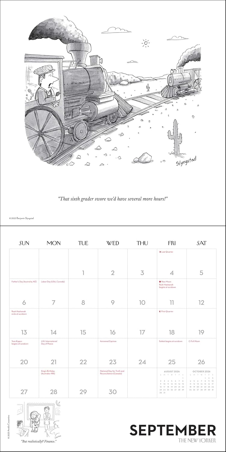 Cartoons From The New Yorker 2026 Wall Calendar 9781524898700_4
