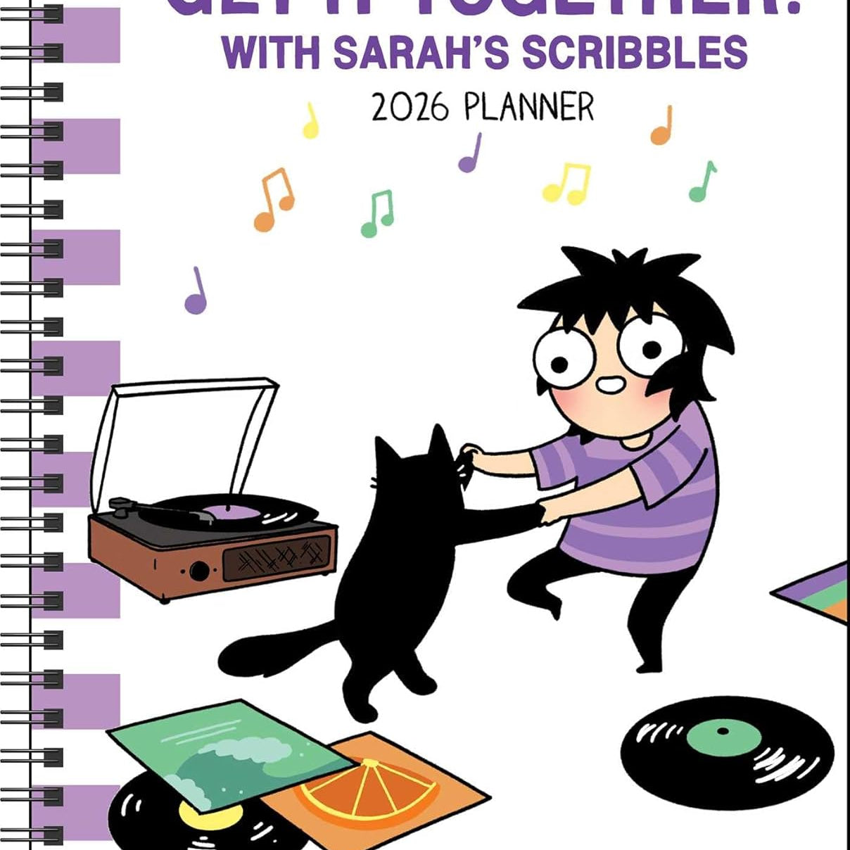 Sarah's Scribbles 12-Month 2026 Monthly/Weekly Planner 9781524898786