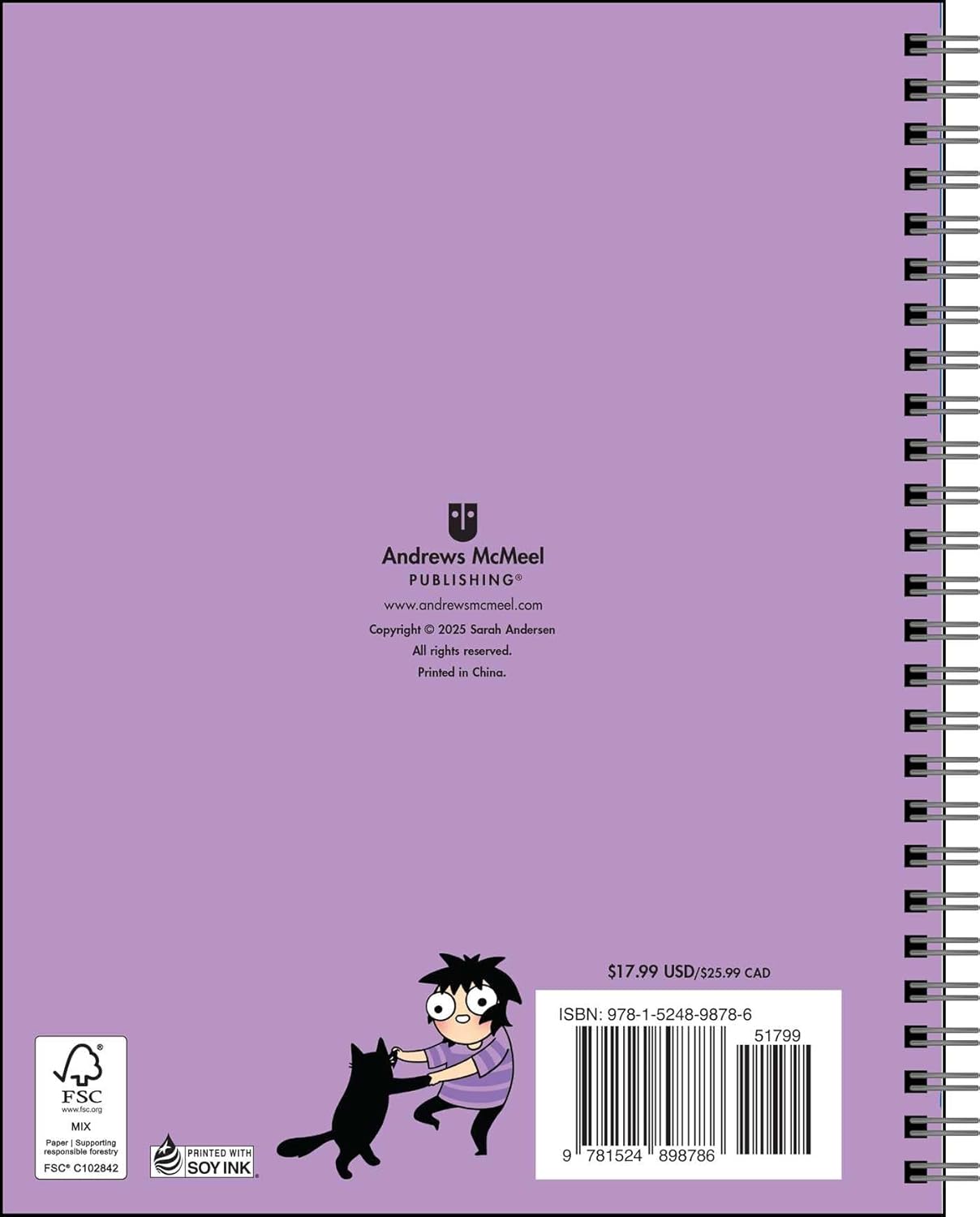 Sarah's Scribbles 12-Month 2026 Monthly/Weekly Planner 9781524898786_1