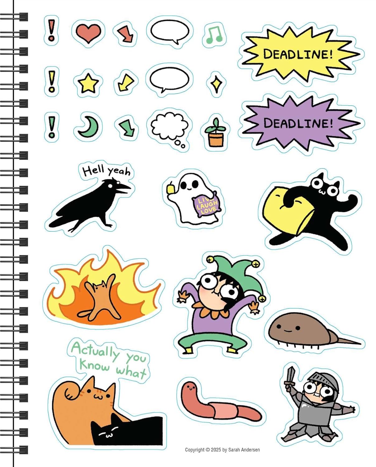 Sarah's Scribbles 12-Month 2026 Monthly/Weekly Planner 9781524898786_6