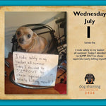 Dog Shaming 2026 Day-To-Day Calendar 9781524898816_3