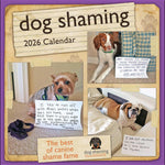 Dog Shaming 2026 Wall Calendar 9781524898823