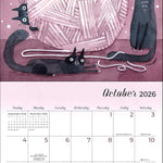 Feline 2026 Wall Calendar 9781524898847_4