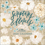 Scriptures And Florals 2026 Wall Calendar 9781524899004