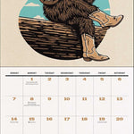 Weird, Weird West 2026 Wall Calendar 9781524899097_2