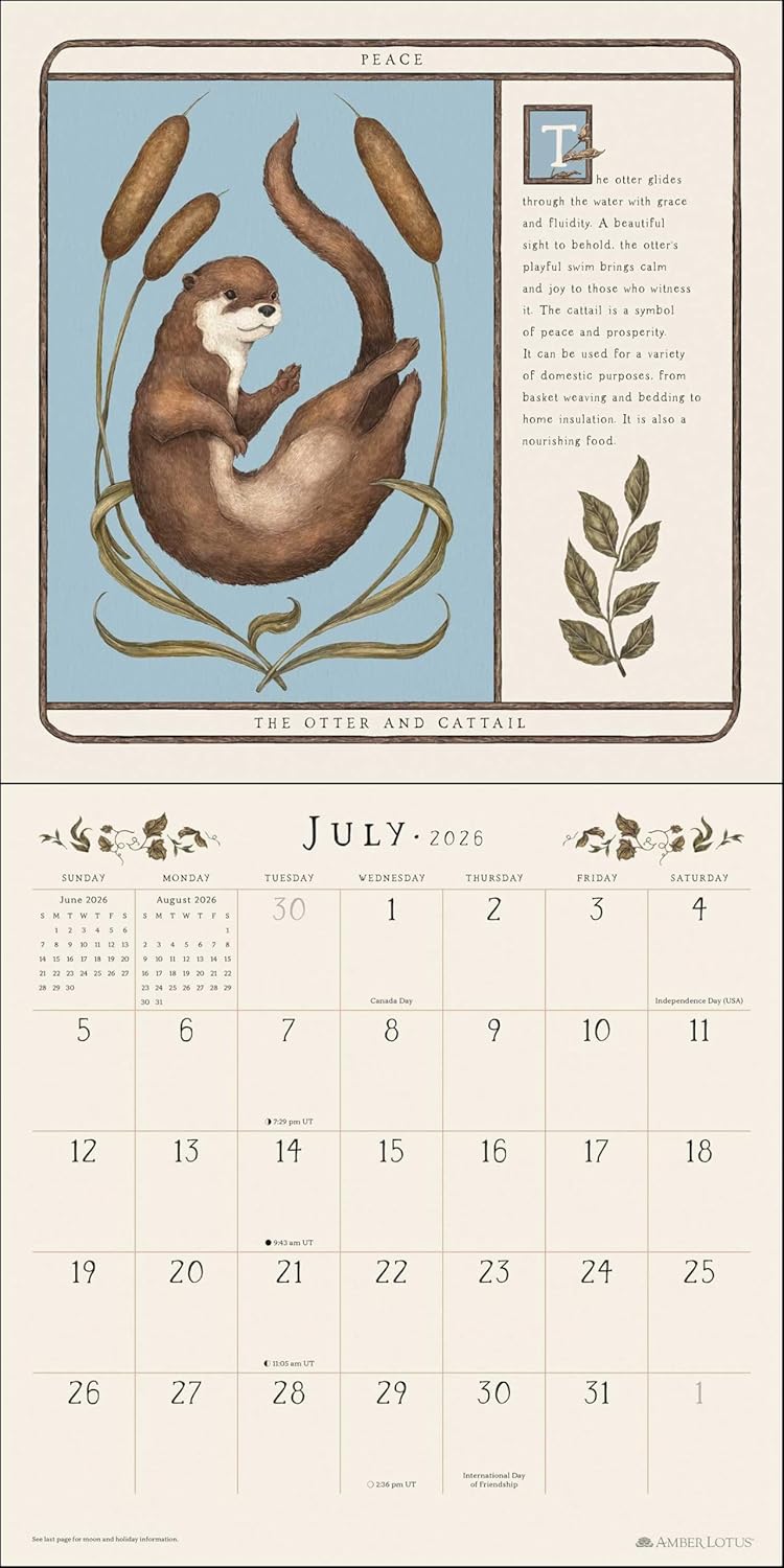 Woodland Wardens 2026 Wall Calendar 9781524899134_3