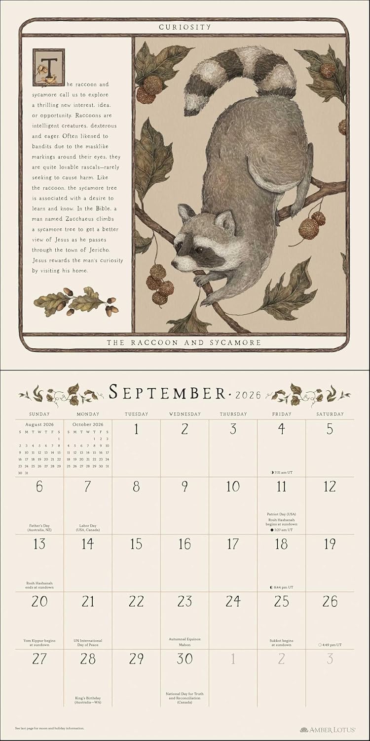 Woodland Wardens 2026 Wall Calendar 9781524899134_4
