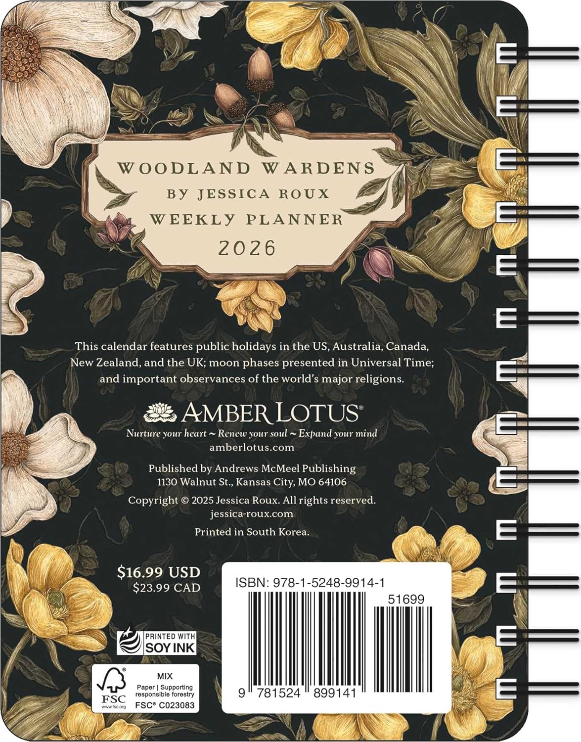 Woodland Wardens 2026 Weekly Planner 9781524899141_1