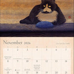 Zen Cat 2026 Wall Calendar 9781524899158_4