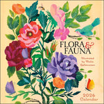 Flora & Fauna 2026 Wall Calendar 9781524899189