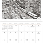 James Cook Typewriter Artist 2026 Wall Calendar 9781524899240_2