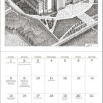 James Cook Typewriter Artist 2026 Wall Calendar 9781524899240_3