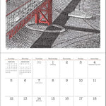 James Cook Typewriter Artist 2026 Wall Calendar 9781524899240_4