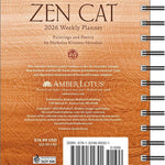 Zen Cat 2026 Weekly Planner Calendar 9781524899301_1