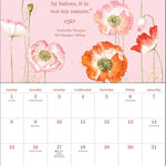 The Quotable Jane Austen 2026 Wall Calendar 9781524899370_2