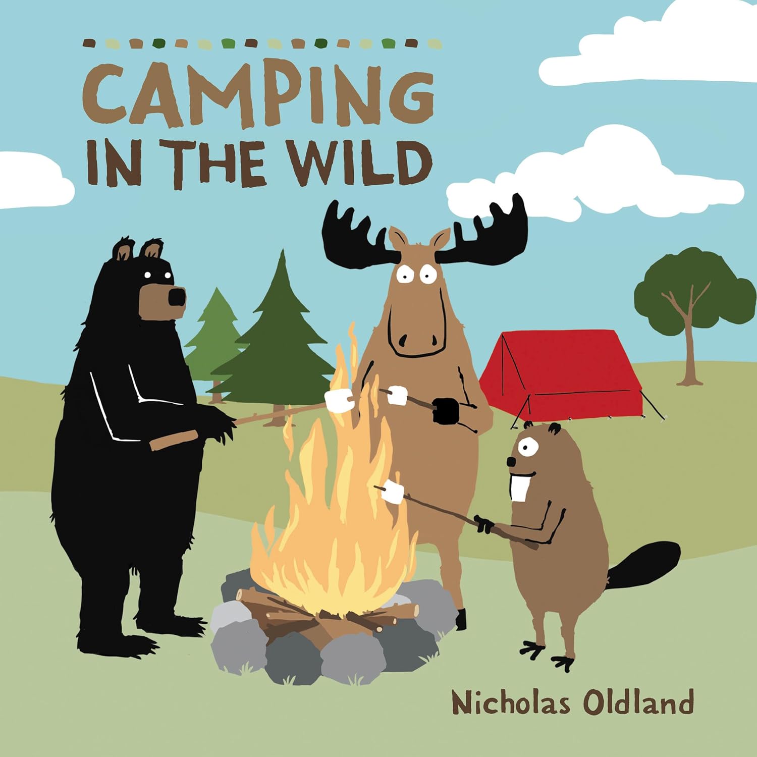 Camping In The Wild by Oldland. Nicholas 9781525313639