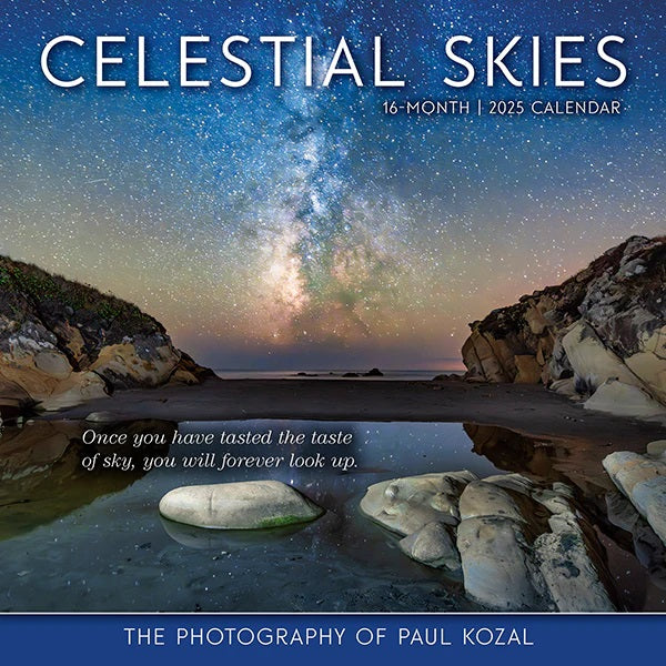 Celestial Skies 2025 Wall Calendar - Rsvp/Sellers Publishing 9781531939700