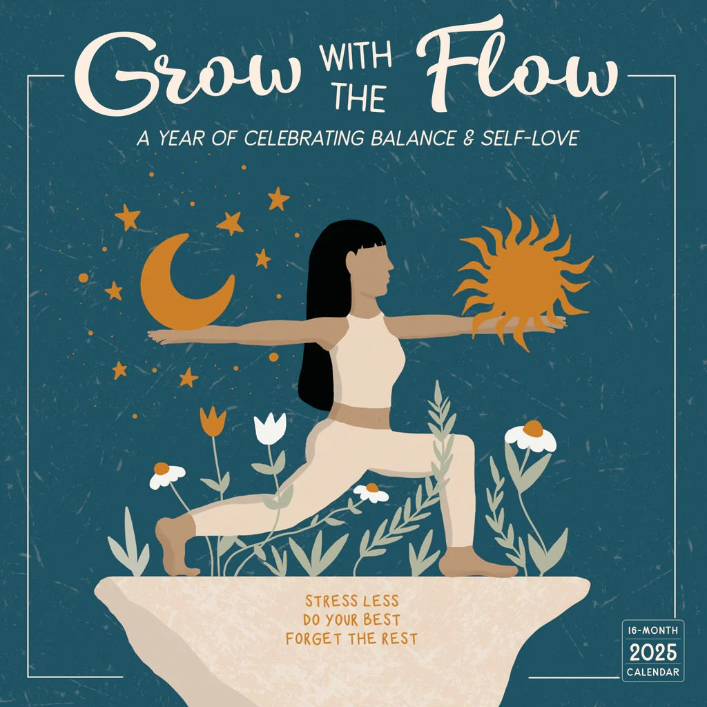Grow With The Flow 2025 Wall Calendar - Rsvp/Sellers Publishing 9781531940263