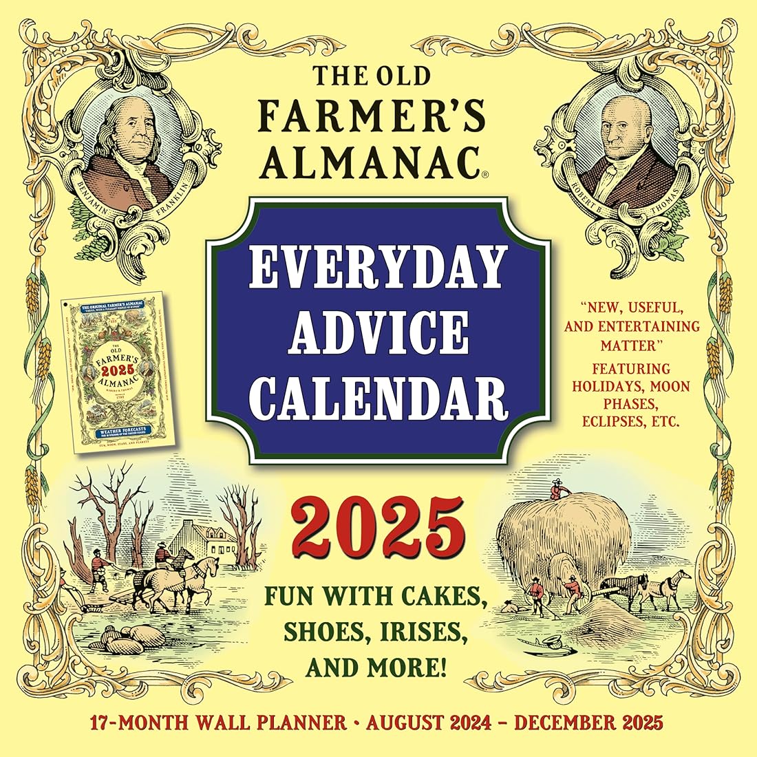 Old Farmer Almanac 2025 Planner Calendar - Rsvp/Sellers Publishing 9781531940751_126dbe81-ef19-4cae-99ad-f5d0a552ff28