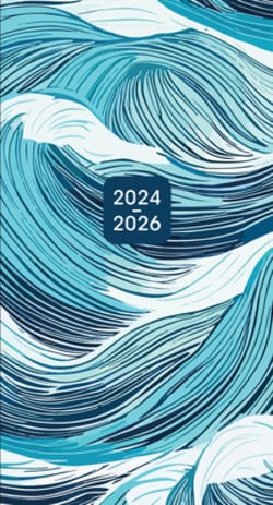 Ocean Swell 2025 Pocket Calendar - Rsvp/Sellers Publishing 9781531941307