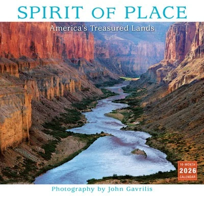 2026 Spirit Of Place 12X12 Wall Calendar - Gavrilis. John 9781531943462