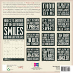 2026 Words To Live By 12X12 Wall Calendar - Primitives By Kathy 9781531943547_21a2c324-6fb4-42d5-b9f2-7f1b942afa02