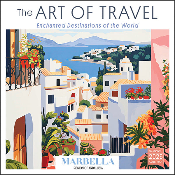 2026 The Art Of Travel 12X12 Wall Calendar 9781531943585
