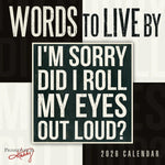 2026 Words To Live By 7X7 Mini Wall Calendar - Primitives By Kathy 9781531943844_9f8b1889-3558-4232-a370-f43d33d2a191