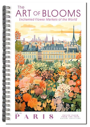 2026 The Art Of Blooms: Enchanted Flower Markets Of The World 6X9 Weekly Planner 9781531944049