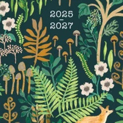 2025-2027 2-Year+ Woodland Mushroom Pocket Planner 9781531944469