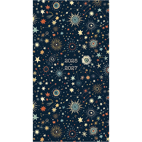 2025-2027 2-Year+ Galaxy Pocket Planner 9781531944476