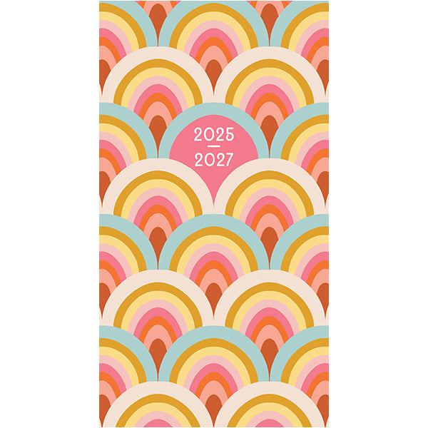 2025-2027 2-Year+ Endless Rainbows Pocket Planner 9781531944483