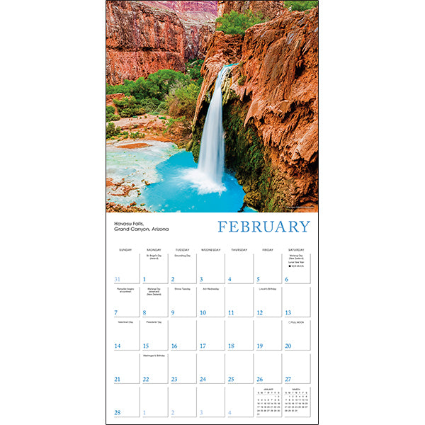 2027 American Landscapes Wall Calendar 12X12 20 9781531961008_2