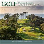 2027 Golf: Premier Courses Around The World Wall Calendar 12X12 20 9781531961046