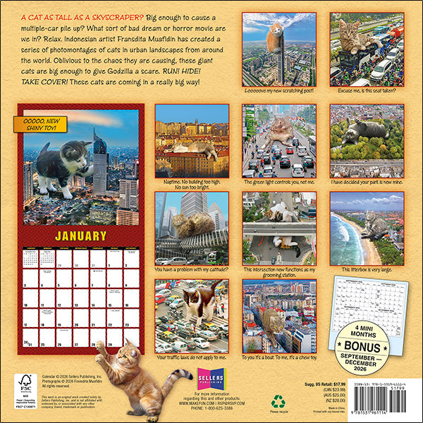 2027 Catzilla Wall Calendar 12X12 20 9781531961114_d59f0d3d-c99e-4bc3-9916-dc8d1924f825