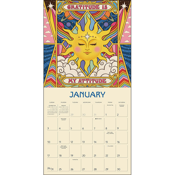 2027 Dreamadelic Wall Calendar 12X12 20 9781531961213_1