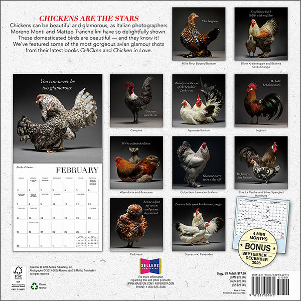 2027 Glamour Chicks Wall Calendar 12X12 20 9781531961275_c6a8557d-5c68-472e-b750-92f25d94231e