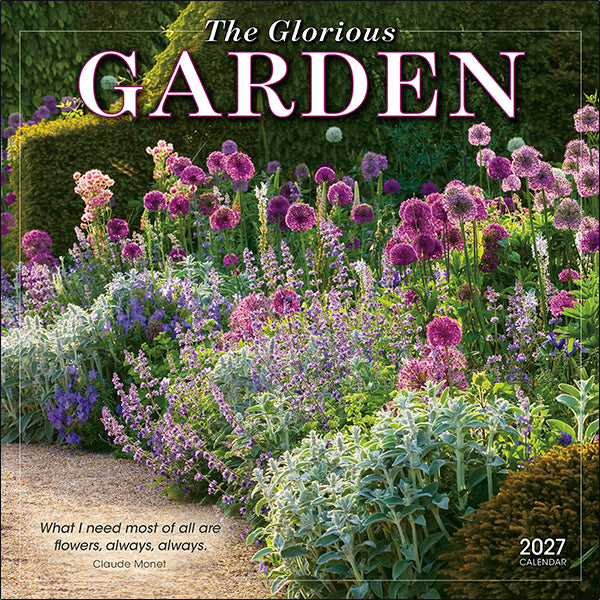 2027 The Glorious Garden Wall Calendar 12X12 20 9781531961282