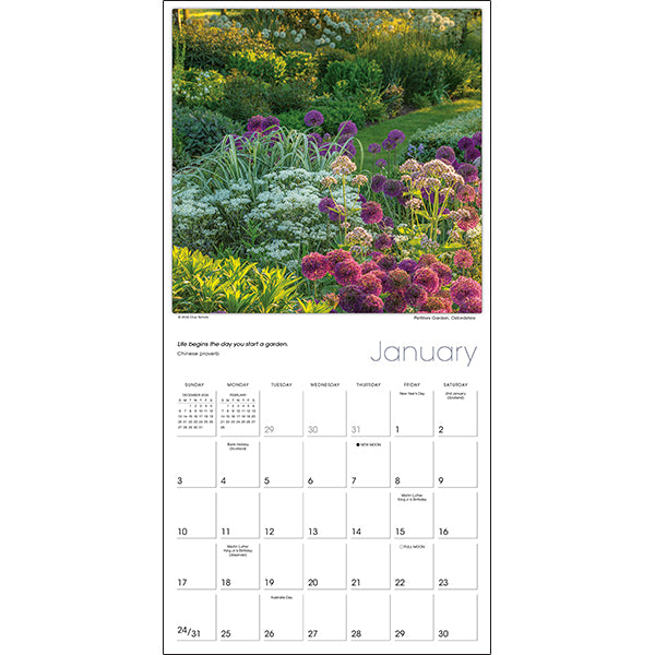2027 The Glorious Garden Wall Calendar 12X12 20 9781531961282_1
