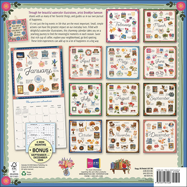 2027 Moments That Matter Wall Calendar 12X12 20 9781531961428