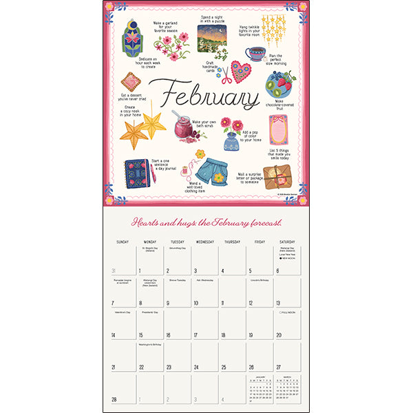 2027 Mushrooms: The Art Of The Fungi Wall Calendar 12X12 20 9781531961435_2
