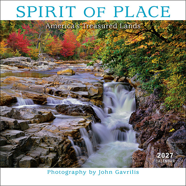 2027 Spirit Of Place: America'S Treasured Lands Wall Calendar 12X12 - Gavrilis 20 9781531961541