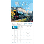 2027 Classic Trains Wall Calendar 12 x 12 20 9781531961565_1