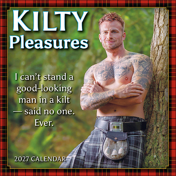 2027 Kilty Pleasures Mini Wall Calendar 7 x 7 20 9781531961794