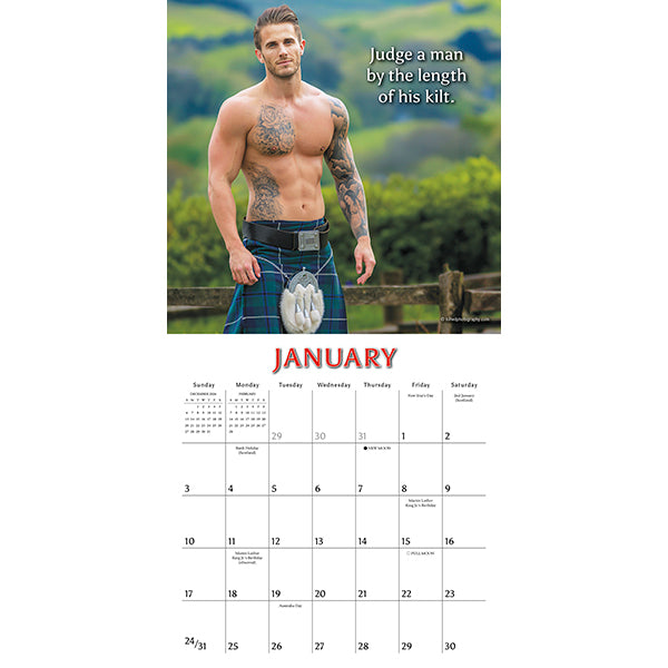 2027 Kilty Pleasures Mini Wall Calendar 7 x 7 20 9781531961794_1