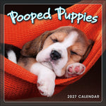 2027 Pooped Puppies Mini Wall Calendar 7 x 7 20 9781531961824